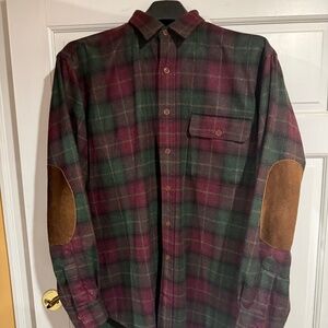 Polo Wool Shirt Medium